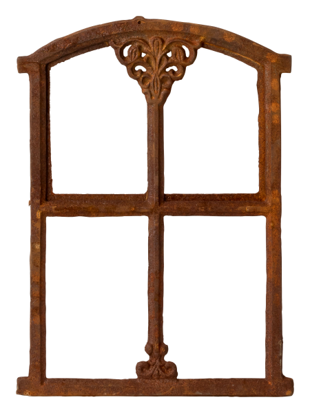 Gusseisenfenster "Istorika" mit Antikglas