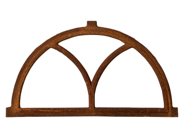 Gusseisenfenster "Olympia" mit Milchglas