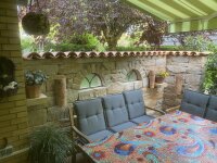 Gusseisenfenster "Olympia" mit Milchglas